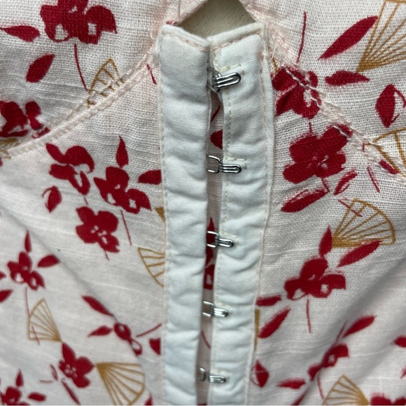 Urban Outfitters Britney Hook & Eye Mini Dress In Pink - Picture 10 of 10